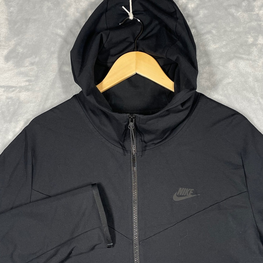 Nike Tech Pack Full Zip Hooded Jacket Black Mens XL CZ2022-010